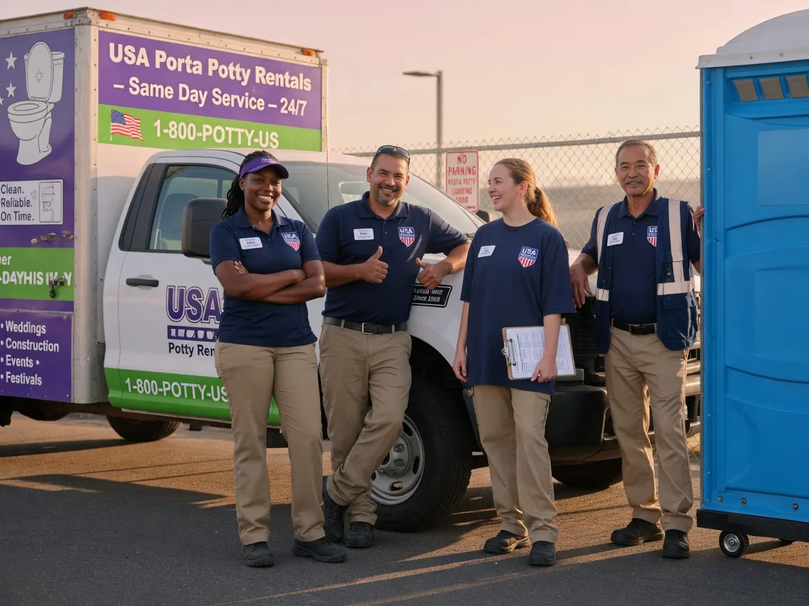 Porta Potty Rental company in Crescent City, IL