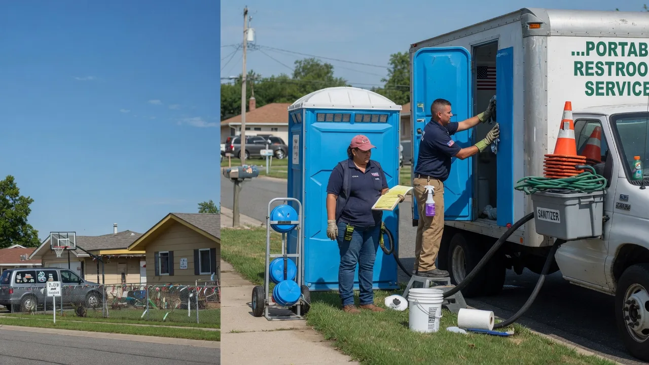 Portable Toilet Rental in Crescent City, IL near me